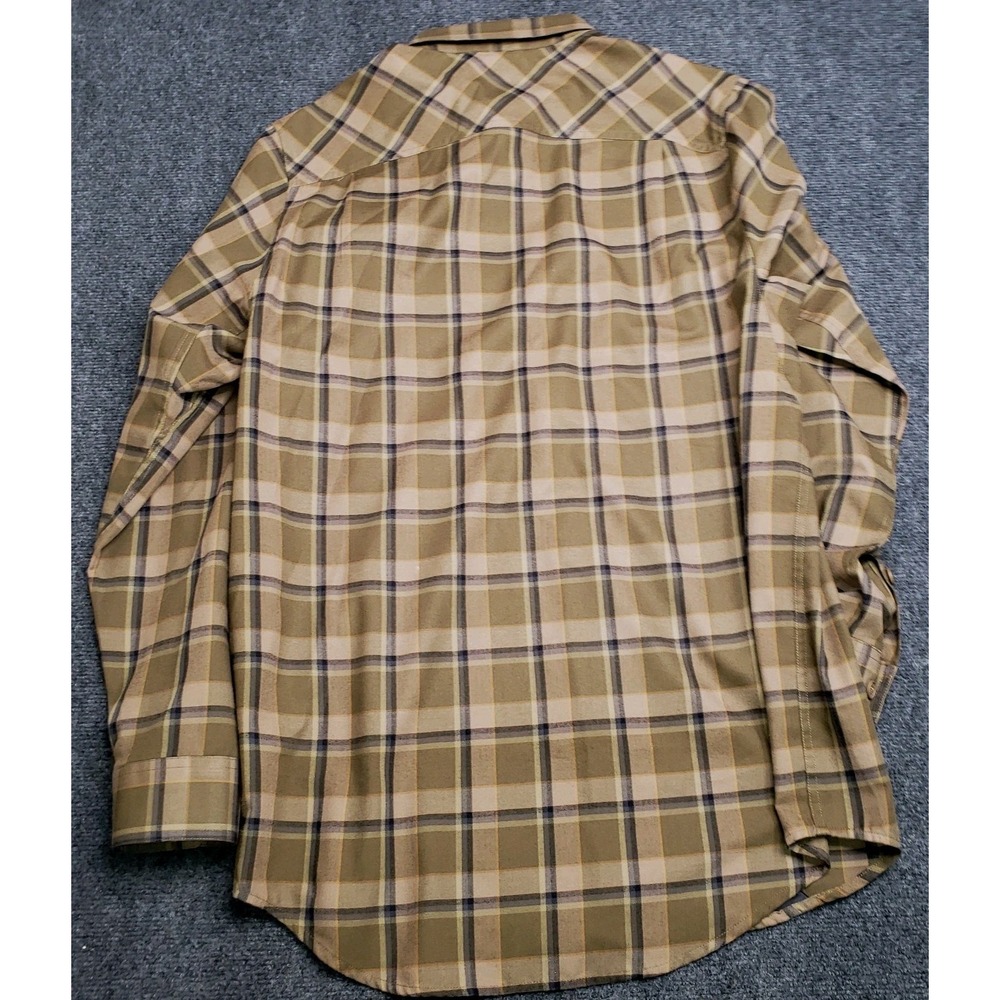 Duluth Trading Alaskan Hardgear PAIR Shirts Mens Large Tall Slim Fit Poly Wool - Picture 12 of 14